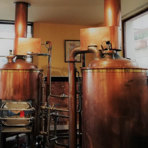 Dakota beer brewery tanks fresh beer